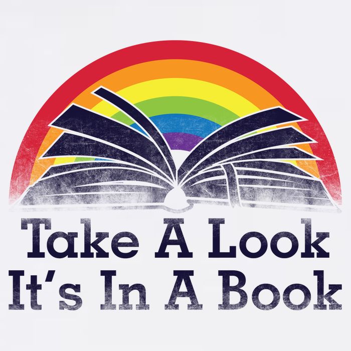 Take A Look, It's In A Book Garment-Dyed Sweatshirt