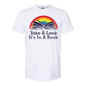 Take A Look, It's In A Book Softstyle CVC T-Shirt