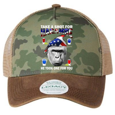 Take A Shot For Harambe Legacy Tie Dye Trucker Hat