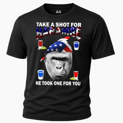 Take A Shot For Harambe Performance Shirt