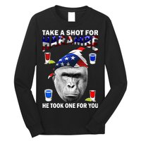 Take A Shot For Harambe Long Sleeve Shirt