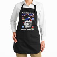 Take A Shot For Harambe Apron