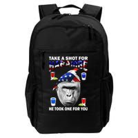 Take A Shot For Harambe Backpack