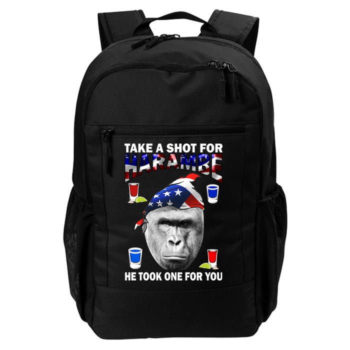 Take A Shot For Harambe Backpack