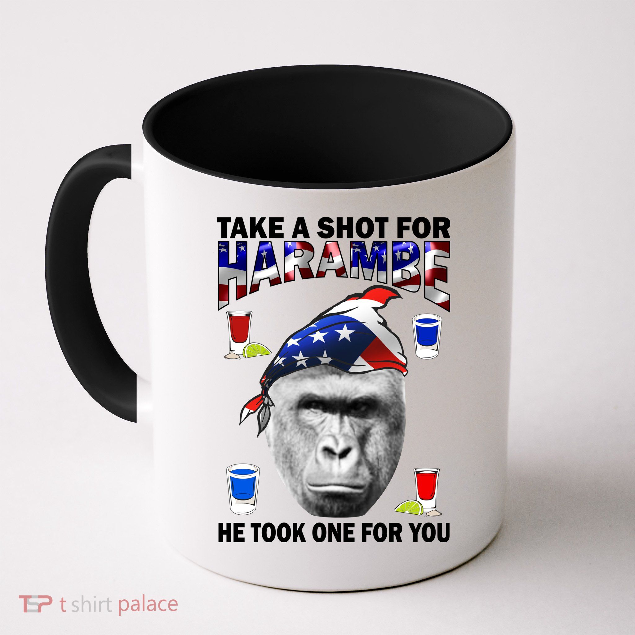 Take A Shot For Harambe Mug