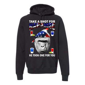 Take A Shot For Harambe Premium Hoodie