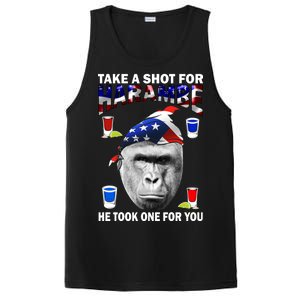 Take A Shot For Harambe PosiCharge Competitor Tank