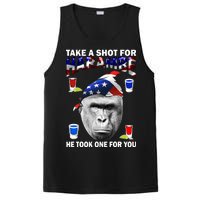 Take A Shot For Harambe PosiCharge Competitor Tank