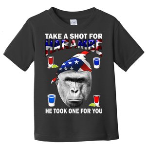 Take A Shot For Harambe Toddler T-Shirt