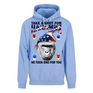 Take A Shot For Harambe Unisex Surf Hoodie