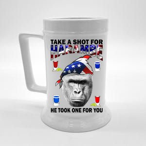 Take A Shot For Harambe Beer Stein