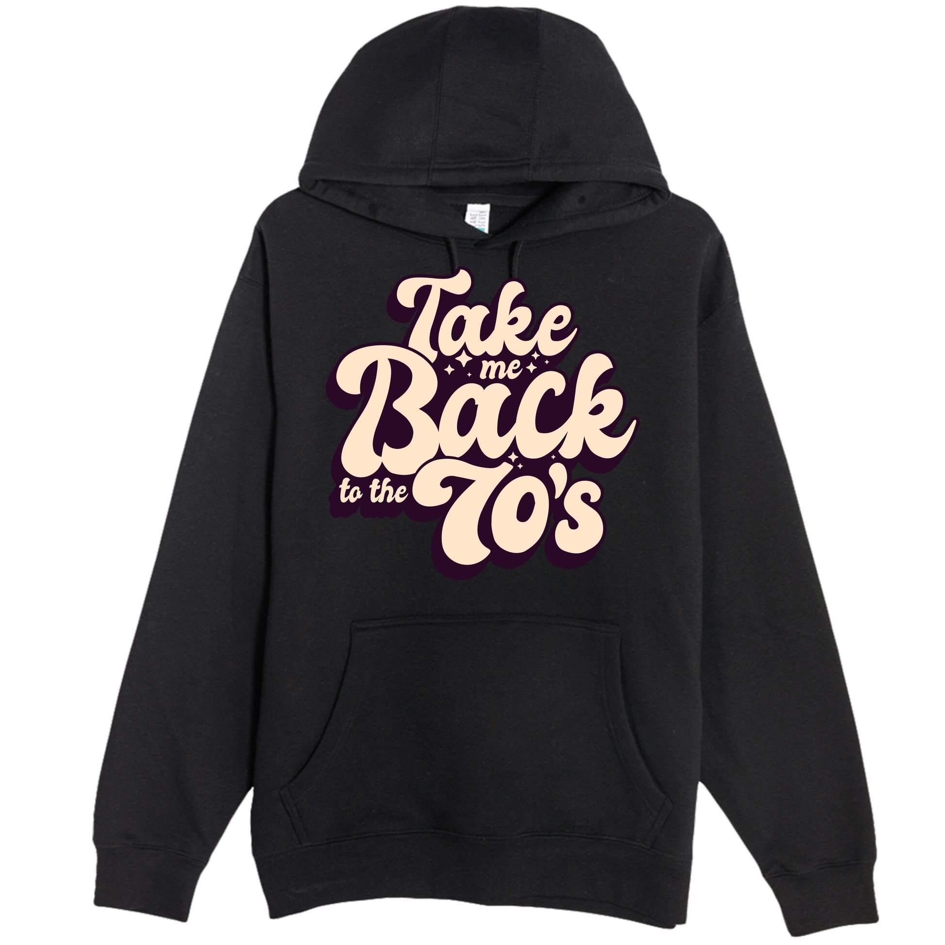 Take Me Back To The 70s Premium Pullover Hoodie