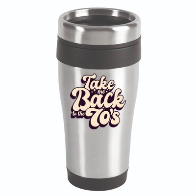 Take Me Back To The 70s 16oz Travel Tumbler