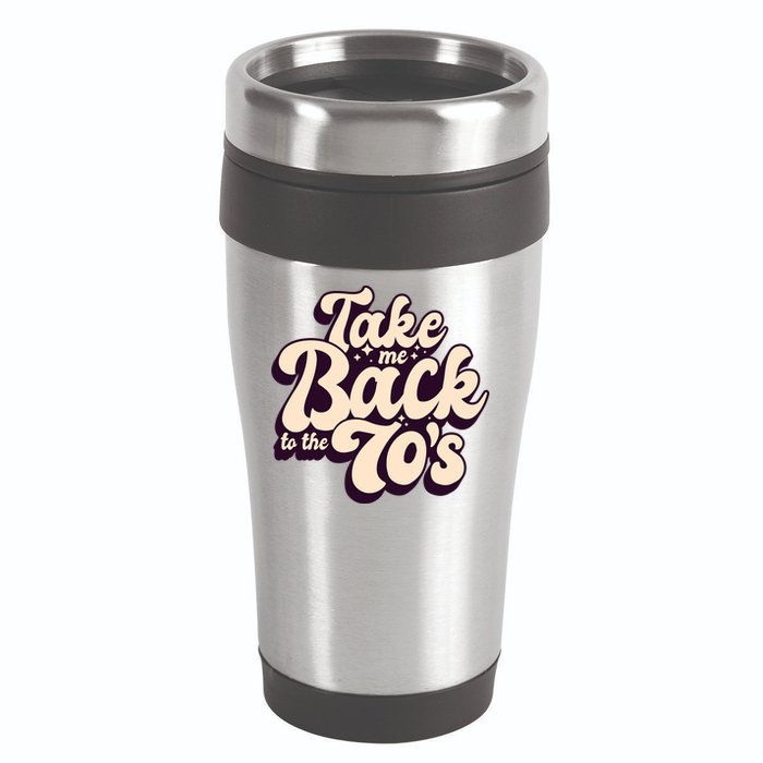 Take Me Back To The 70s 16oz Travel Tumbler