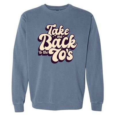 Take Me Back To The 70s Garment-Dyed Sweatshirt