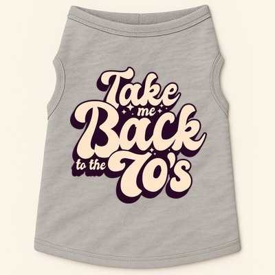 Take Me Back To The 70s Doggie Tank
