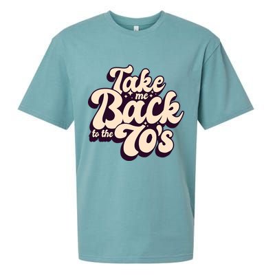Take Me Back To The 70s Sueded Cloud Jersey T-Shirt