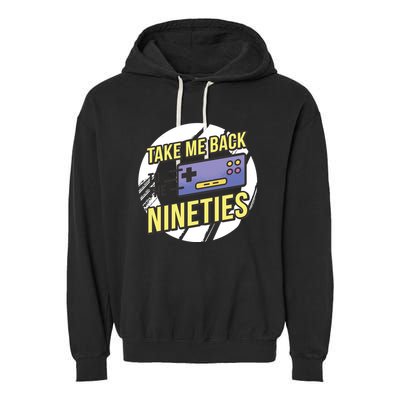 Take Me Back To The Nineties Garment-Dyed Fleece Hoodie