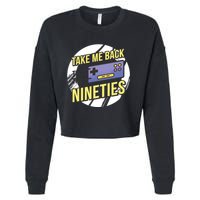 Take Me Back To The Nineties Cropped Pullover Crew