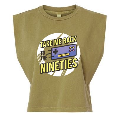 Take Me Back To The Nineties Garment-Dyed Women's Muscle Tee