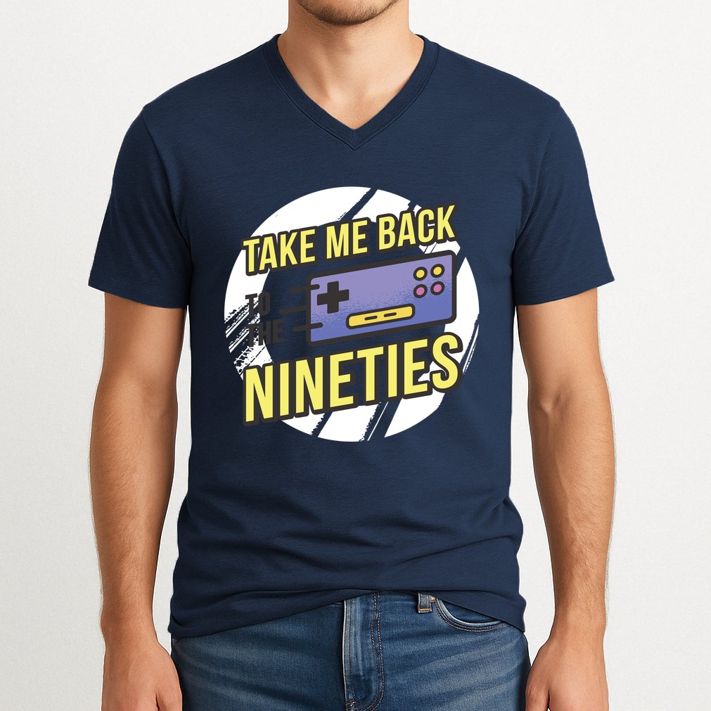 Take Me Back To The Nineties V-Neck T-Shirt