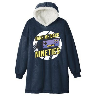 Take Me Back To The Nineties Hooded Wearable Blanket