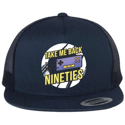 Take Me Back To The Nineties Flat Bill Trucker Hat