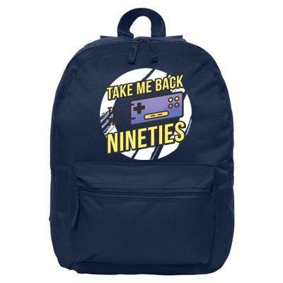 Take Me Back To The Nineties 16 in Basic Backpack