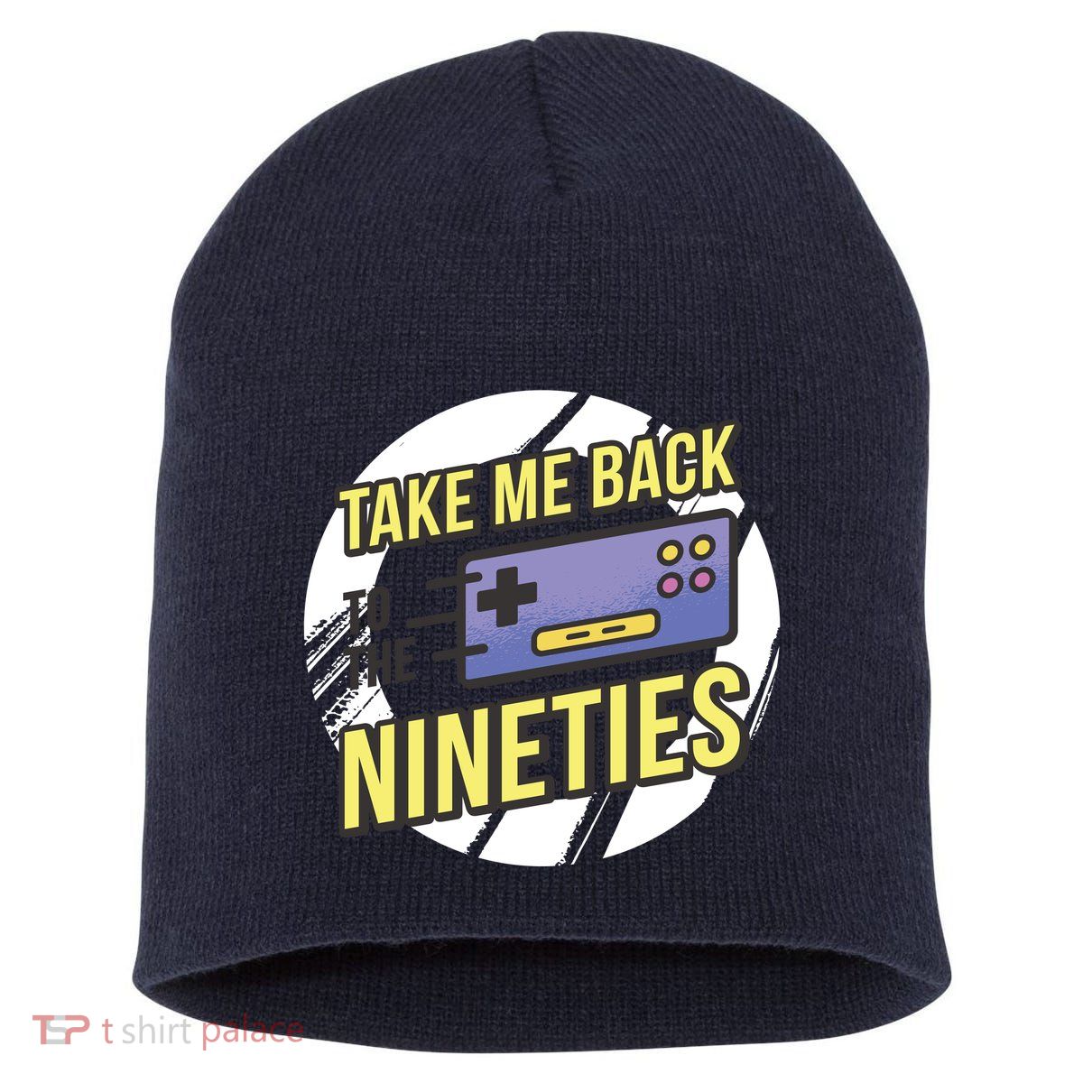 Take Me Back To The Nineties Short Acrylic Beanie