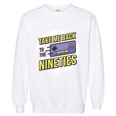 Take Me Back To The Nineties Garment-Dyed Sweatshirt