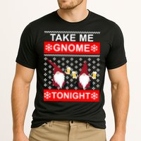 Take Me Gnome Tonight Ugly Christmas Cooling Performance Crew T-Shirt