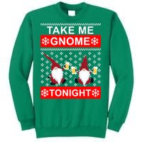 Take Me Gnome Tonight Ugly Christmas Sweatshirt