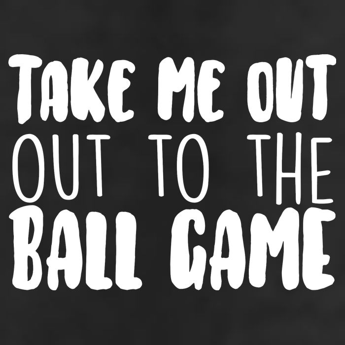 Take Me Out To The Ball Game Garment-Dyed Fleece Hoodie
