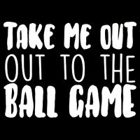 Take Me Out To The Ball Game City Backpack