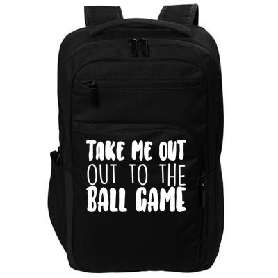 Take Me Out To The Ball Game Impact Tech Backpack