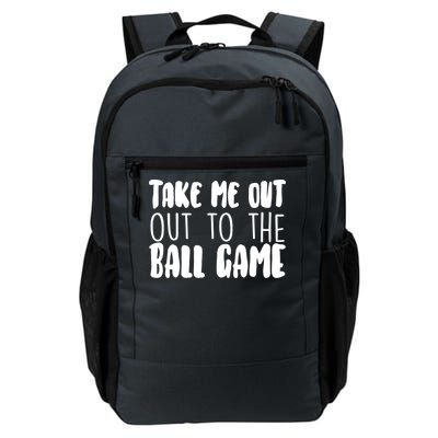 Take Me Out To The Ball Game Daily Commute Backpack