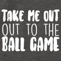 Take Me Out To The Ball Game Vector Backpack