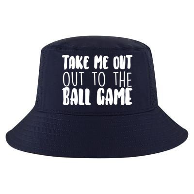 Take Me Out To The Ball Game Cool Comfort Performance Bucket Hat