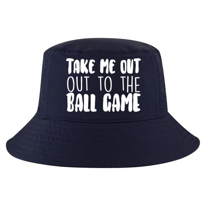 Take Me Out To The Ball Game Cool Comfort Performance Bucket Hat