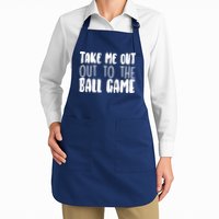 Take Me Out To The Ball Game Apron