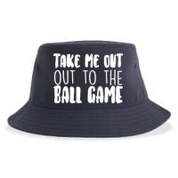 Take Me Out To The Ball Game Sustainable Bucket Hat