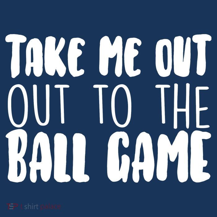 Take Me Out To The Ball Game 7-Panel Snapback Hat