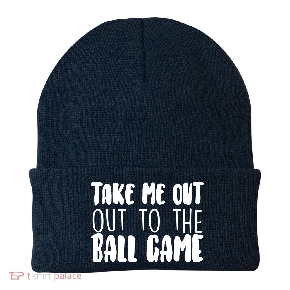 Take Me Out To The Ball Game Beanie