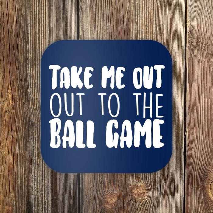 Take Me Out To The Ball Game Coaster