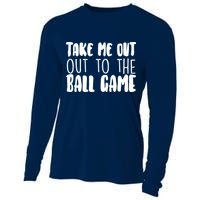 Take Me Out To The Ball Game Cooling Performance Long Sleeve Crew