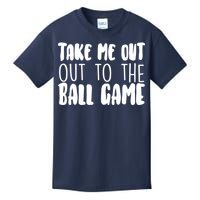 Take Me Out To The Ball Game Kids T-Shirt