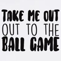 Take Me Out To The Ball Game Garment-Dyed Sweatshirt