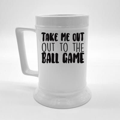 Take Me Out To The Ball Game Beer Stein