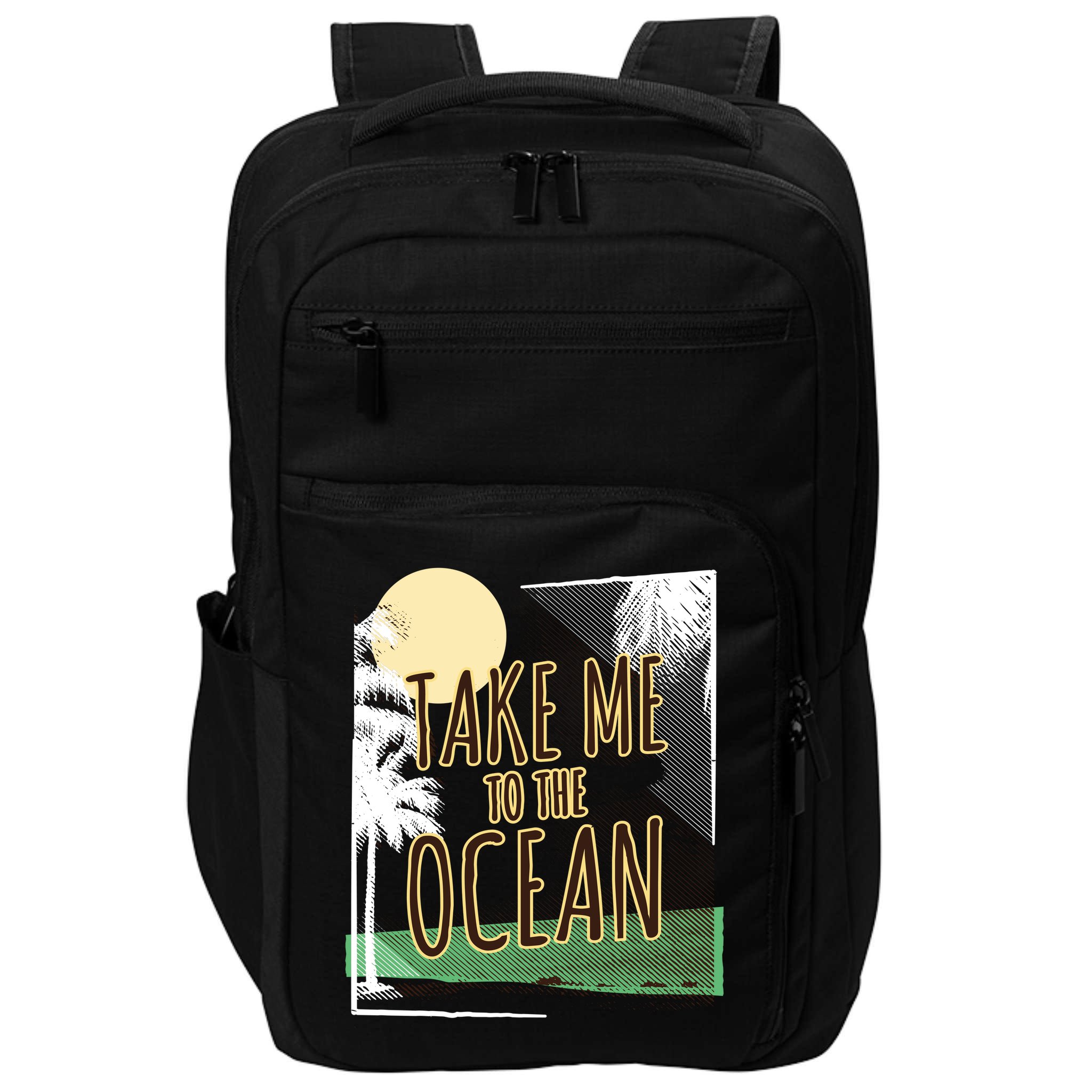 Take Me To The Ocean Impact Tech Backpack