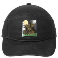Take Me To The Ocean 7-Panel Snapback Hat